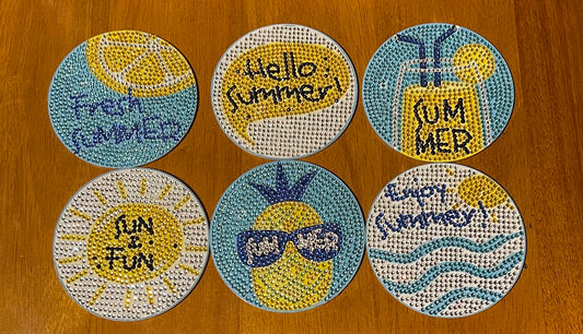 Summer Fresh Coasters