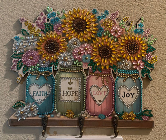 Mason jar & Sunflowers