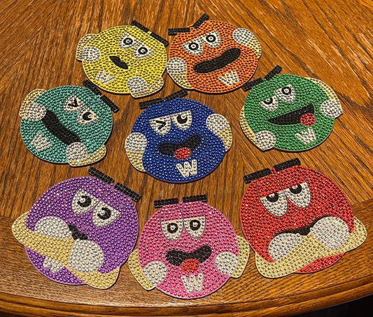 M&M Theme Coasters