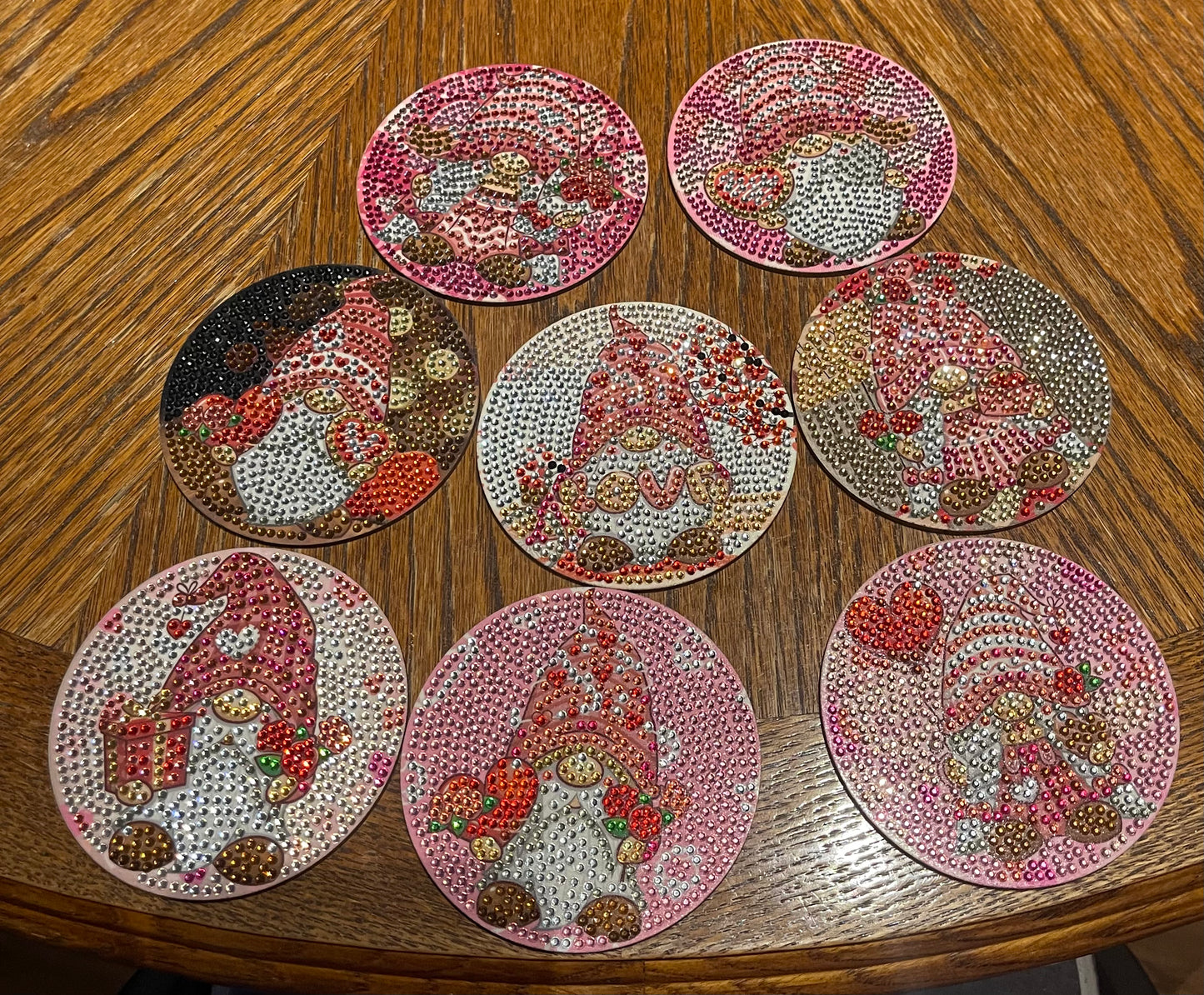 Valentine Gnombs Coasters