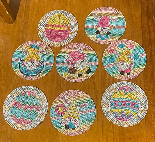 Easter Gnombs Coasters